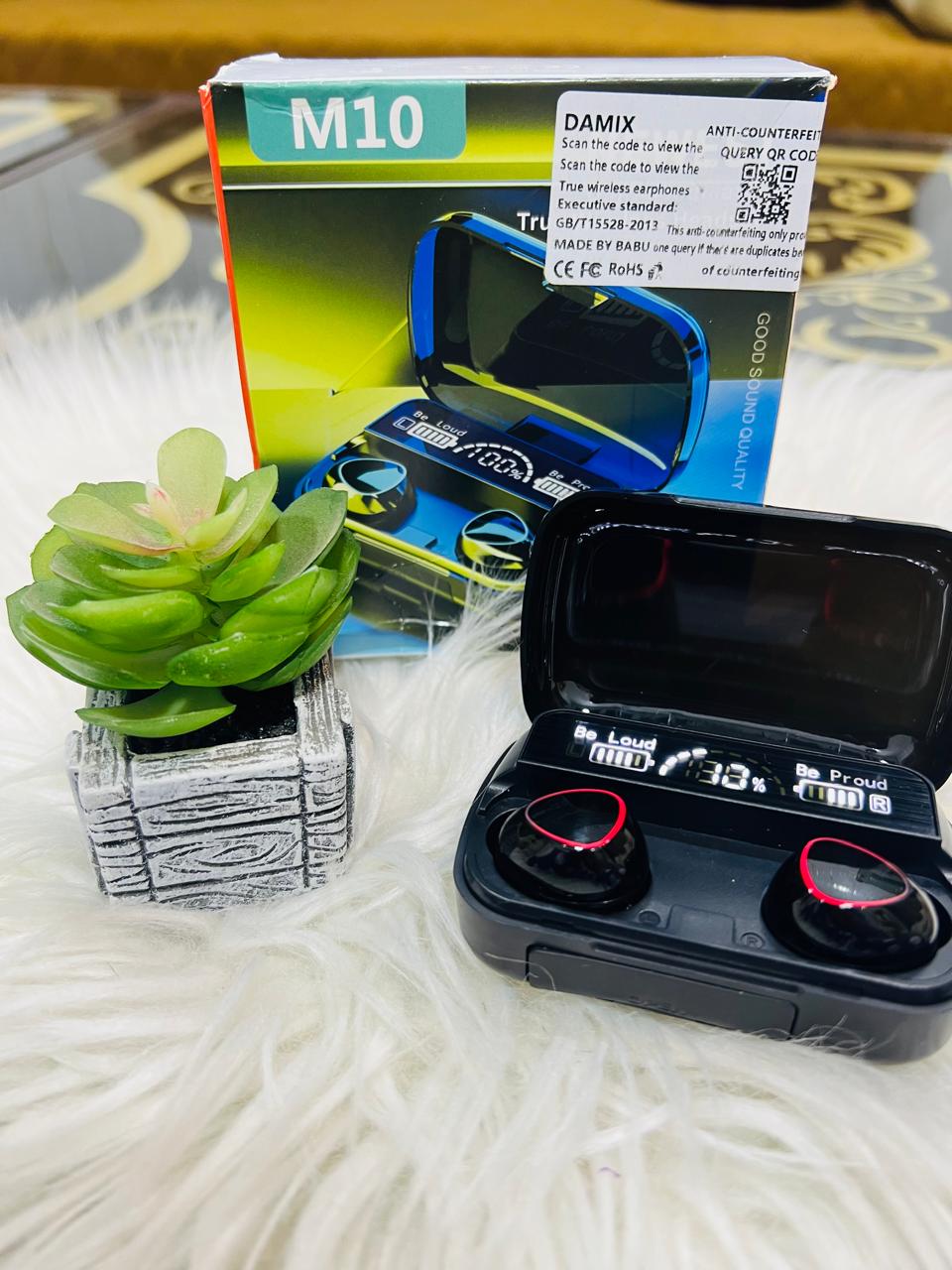 M1O TWS WIRELESS BLUETOOTH EARBUDS WITH POWERBANK  | 7DAYS BATTERY🎁 Use code for discount